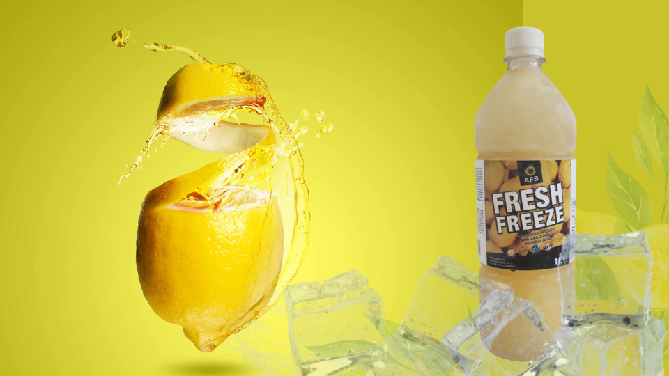 Suc de lamaie pentru limonada FRESH FREEZE 7 ani de experienta